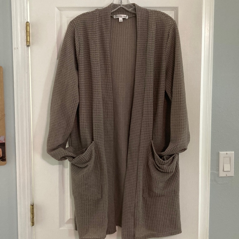 New! Blakeley Waffle Knit Cardi